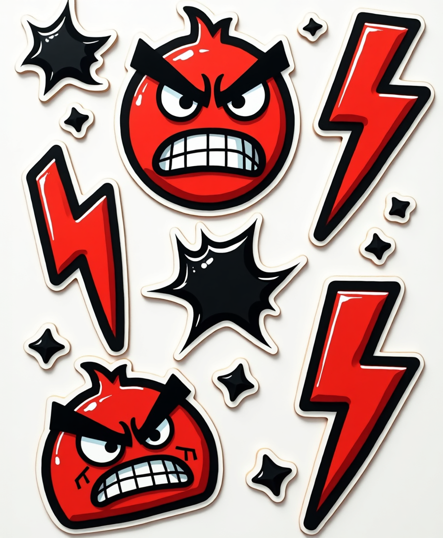 Mood Stickers - Sheet v29